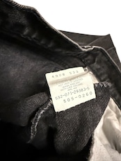 リーバイス 505 後染めブラック W33 L32