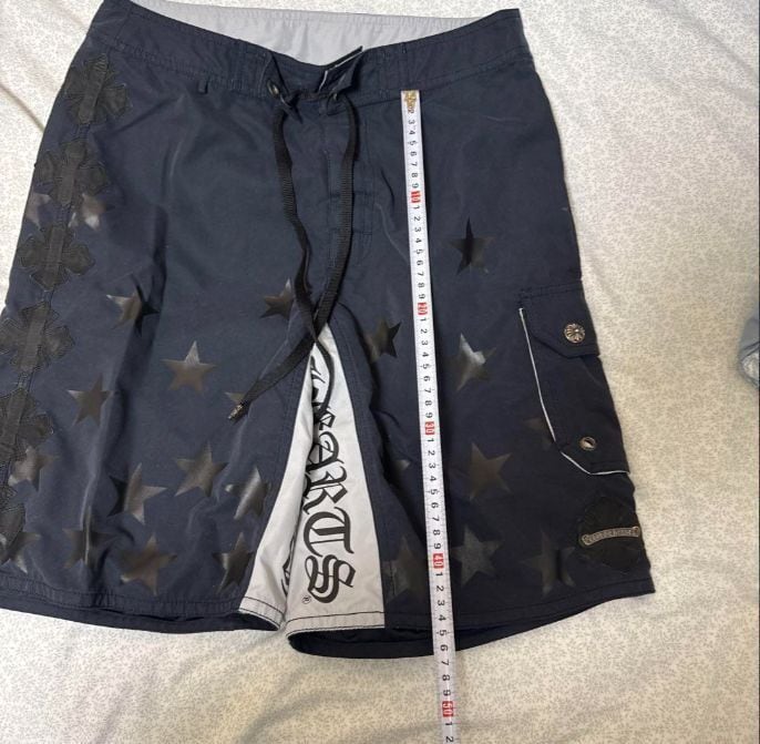 CHROME HEARTS クロムハーツ CHプラス レザーパッチ スイムハーフ