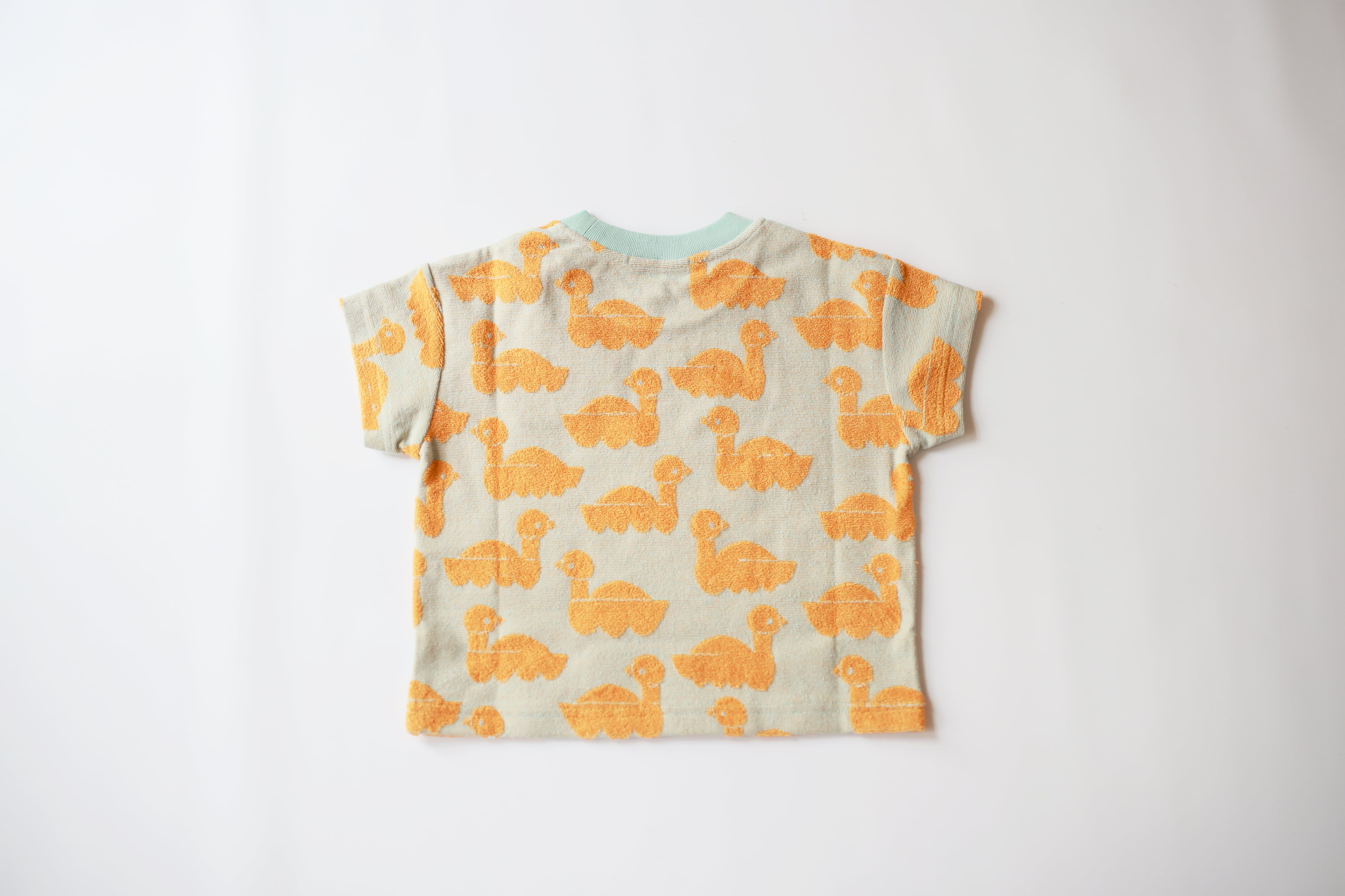 mina perhonen / sea birds カットソー / orange / 90,100cm | crecer