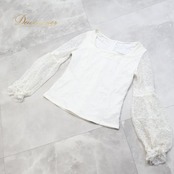 フラメンコ 衣装ブラウストップス ホワイト系 白 レース 長袖 ダンス パーティ 発表会 フラメンコ衣装 ダンス衣装 舞台衣装 発表会衣装 パーティー衣装 演奏会衣装 フォーマル エレガント 上品