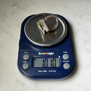 vintage silver open work ring