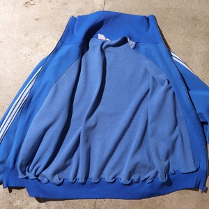 7号 XL 60s ユーゴ製 adidas トラックジャケット アディダス 青 ブルー 