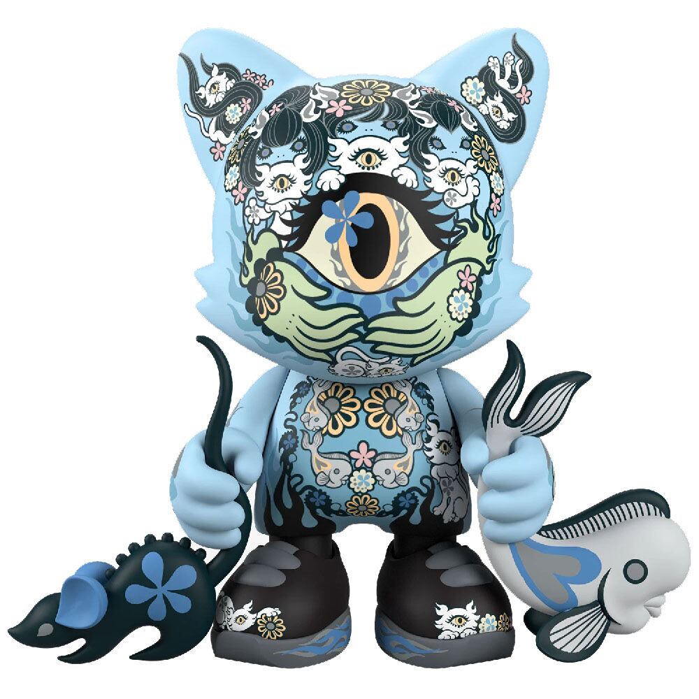 Azure Ailurophile SuperJanky and Junkonotomo Aqua by Junko Mizuno