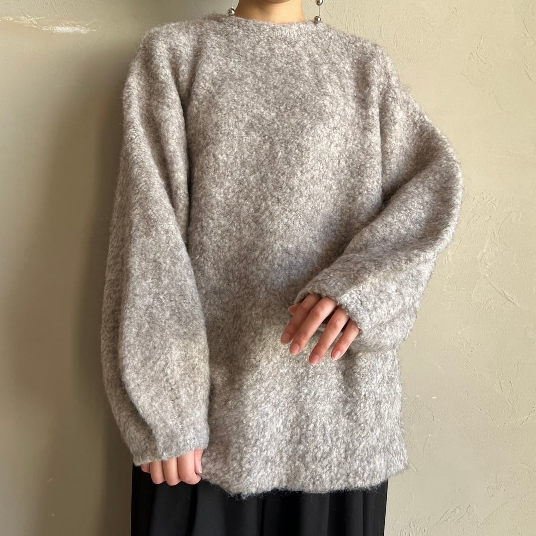 【新品】Ungridブークレーニット Ungrid（アングリッド） ワンピース ブークレレーシーニットワンピース