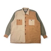 90s McGREGOR マックレガー クレイジーパターン 長袖シャツ LL/マルチ メンズ