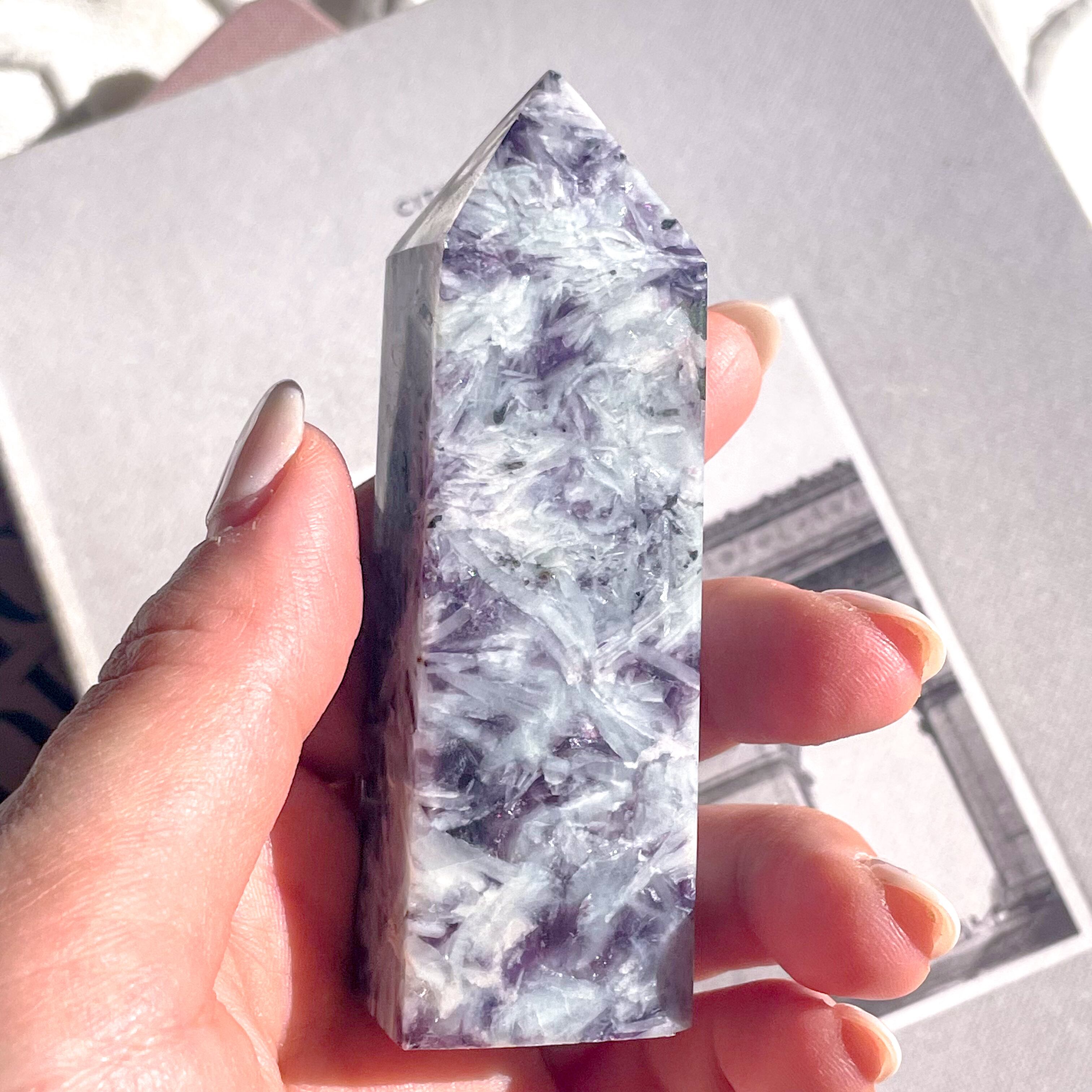 Lepidolite point ✧ レピドライト | FLUXY - 天然石と鉱物のお店