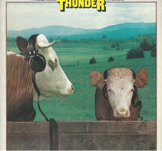 THUNDER / HEADPHONES FOR COW  (LP)日本盤