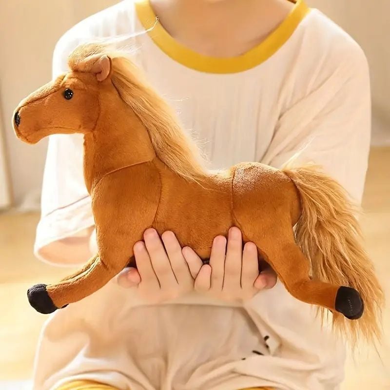 馬 ぬいぐるみ ポニー ホース 人形 動物 アニマル 置物 インテリア