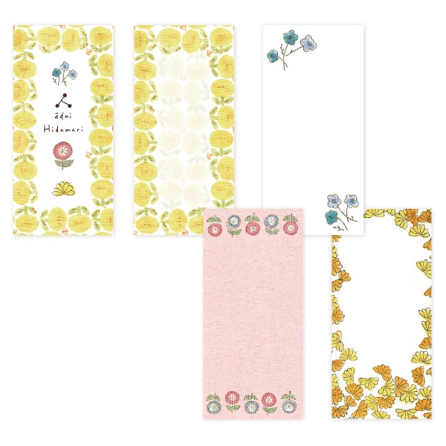 表現社　admi　Hidamari　一筆箋　HY03