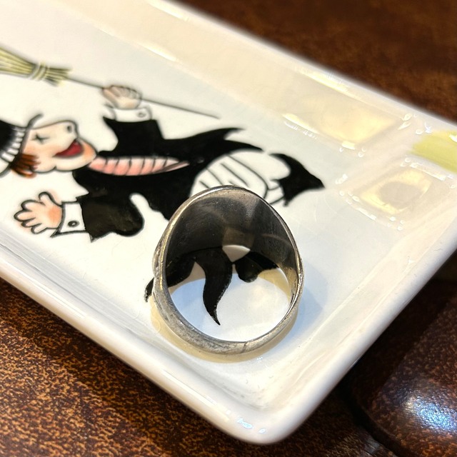 【MEN’S】40’s U.S. ARMY silver ring