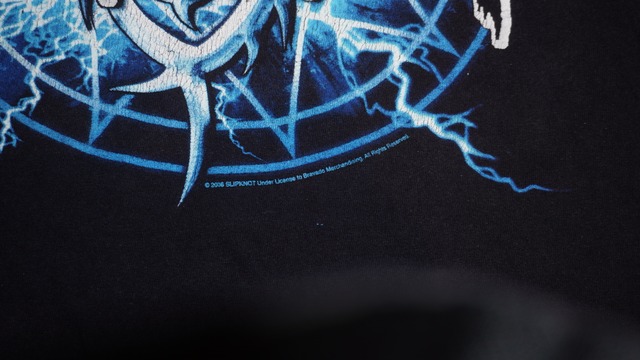 【L】スリップノット 2006 バンドロゴ ヴィンテージTシャツ メタル