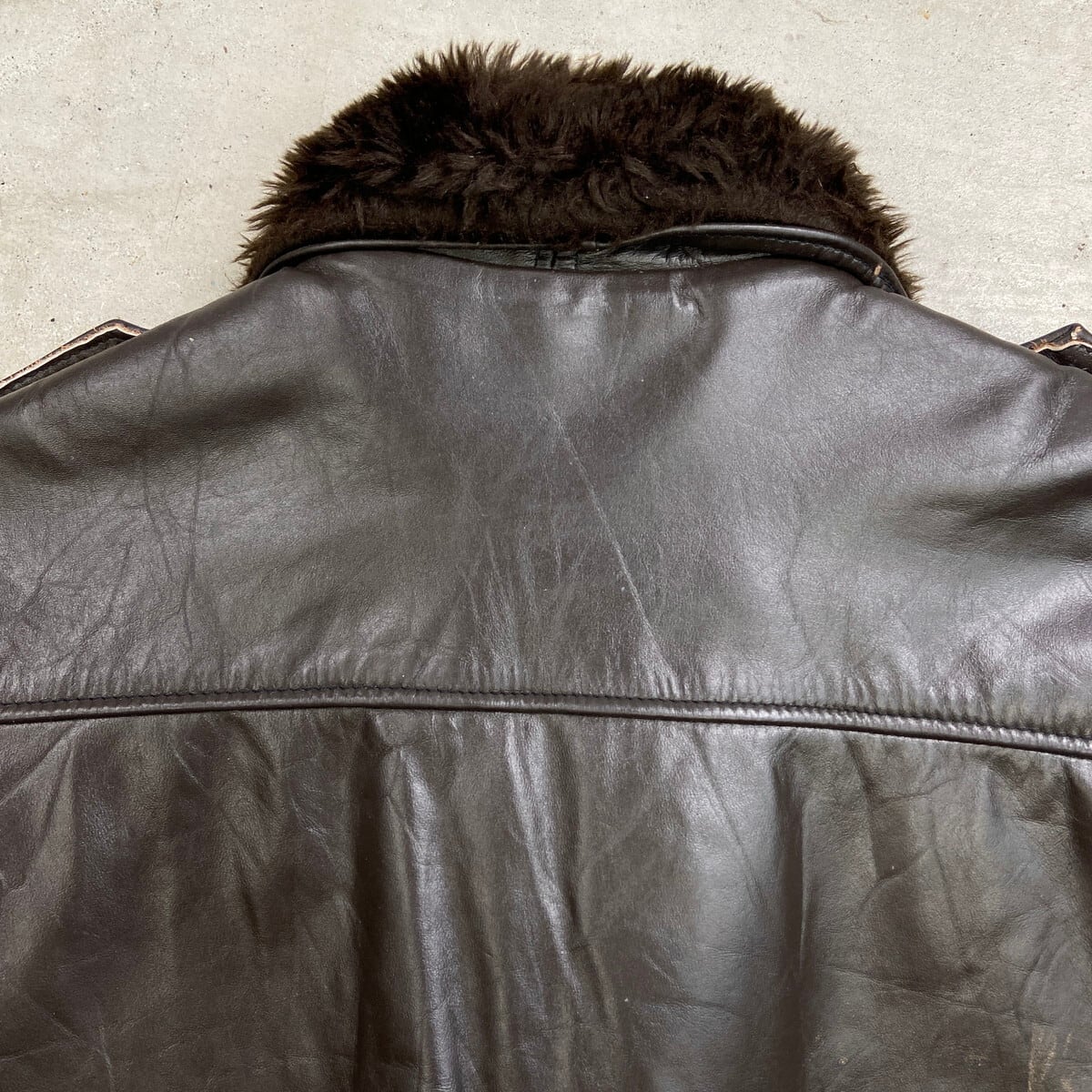 80年代 USA製 Schott ショット G-1タイプ レザーフライトジャケット