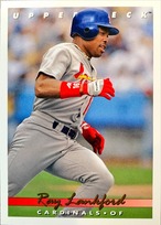 MLBカード 93UPPERDECK Ray Lankford #244 CARDINALS