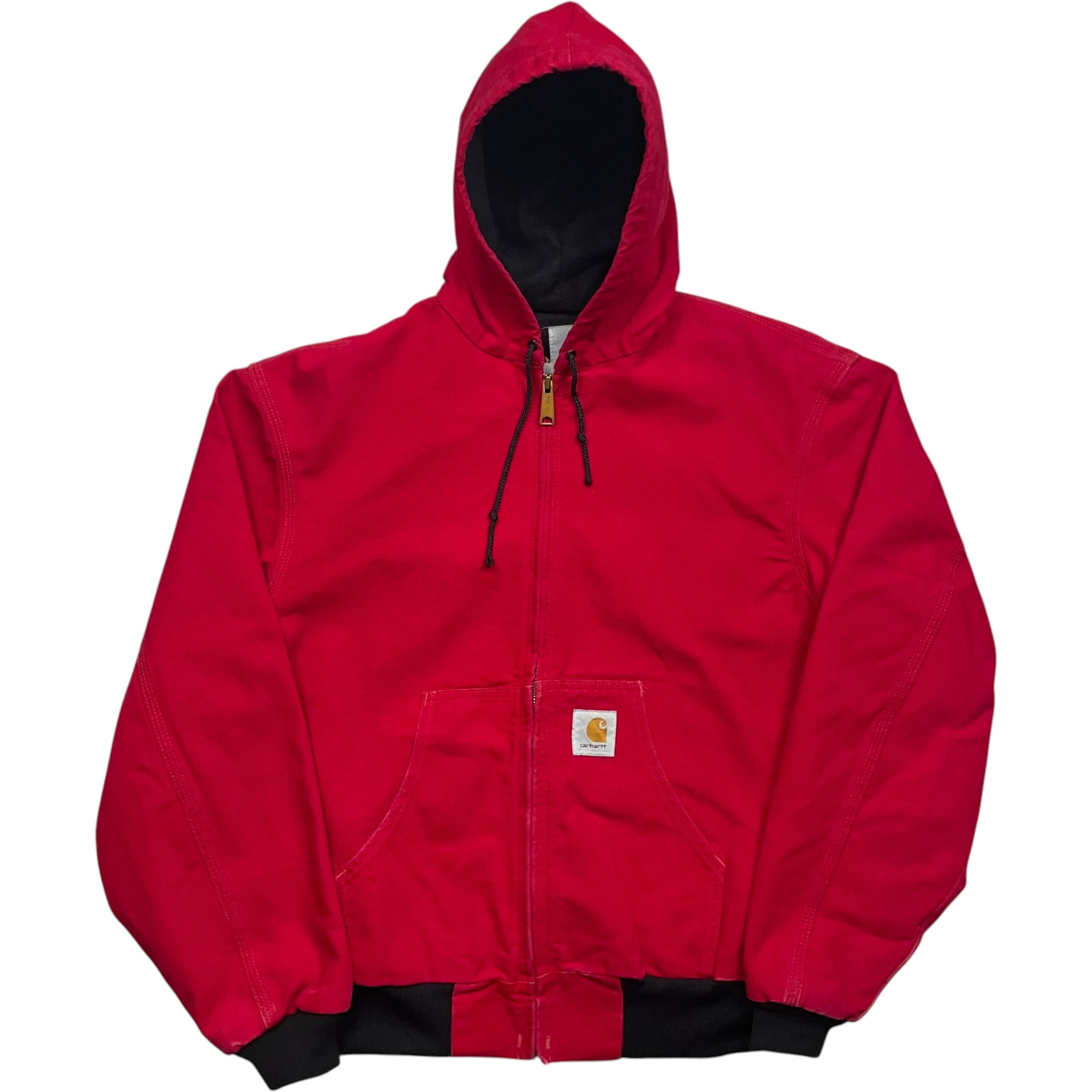 《L》 Carhartt カーハート アクティブジャケット ワークジャケット メッシュタイプ レッド USA製 90年代〜 10609
