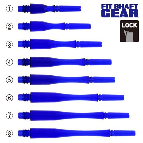 FIT GEAR Hybrid [LOCK] Clear D-Blue