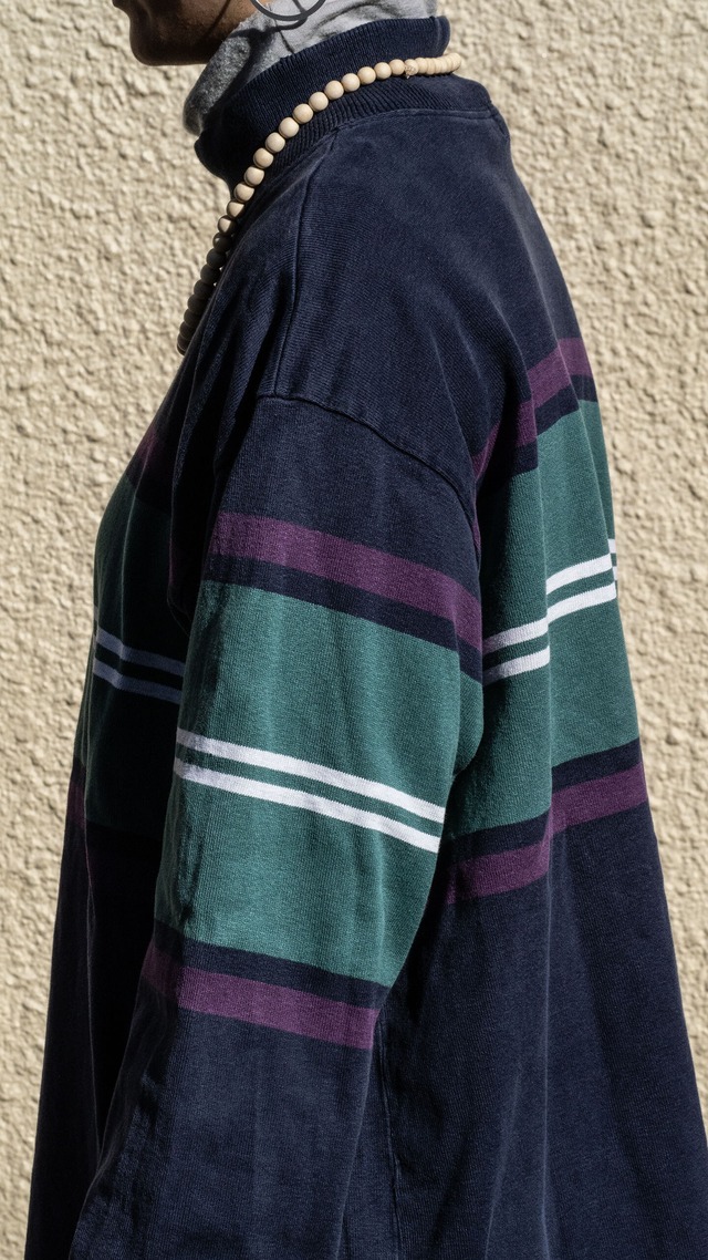 "L.L.Bean" '80s vintage Mock-neck pullover