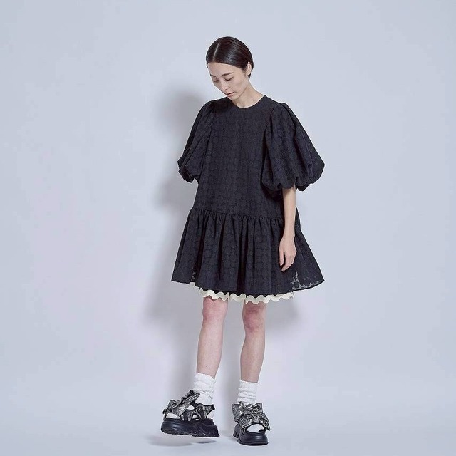 【THOMAS MAGPIE】Sheer Dot Jacquared(Dress)