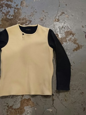 BAA COSTUME MFG. "MOLT DEER SKIN L/S TEE" 2TONE Color