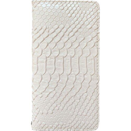 Galaxy S25 Ultra ケース ギャラクシー 手帳型 ヘビ柄 スネーク スマホケース カバー 携帯ケース 合皮 ハイブリッド レザー カード入れ マグネット不使用 Samsung サムソン SC-52F SCG32 SIMフリー ホワイト 3080