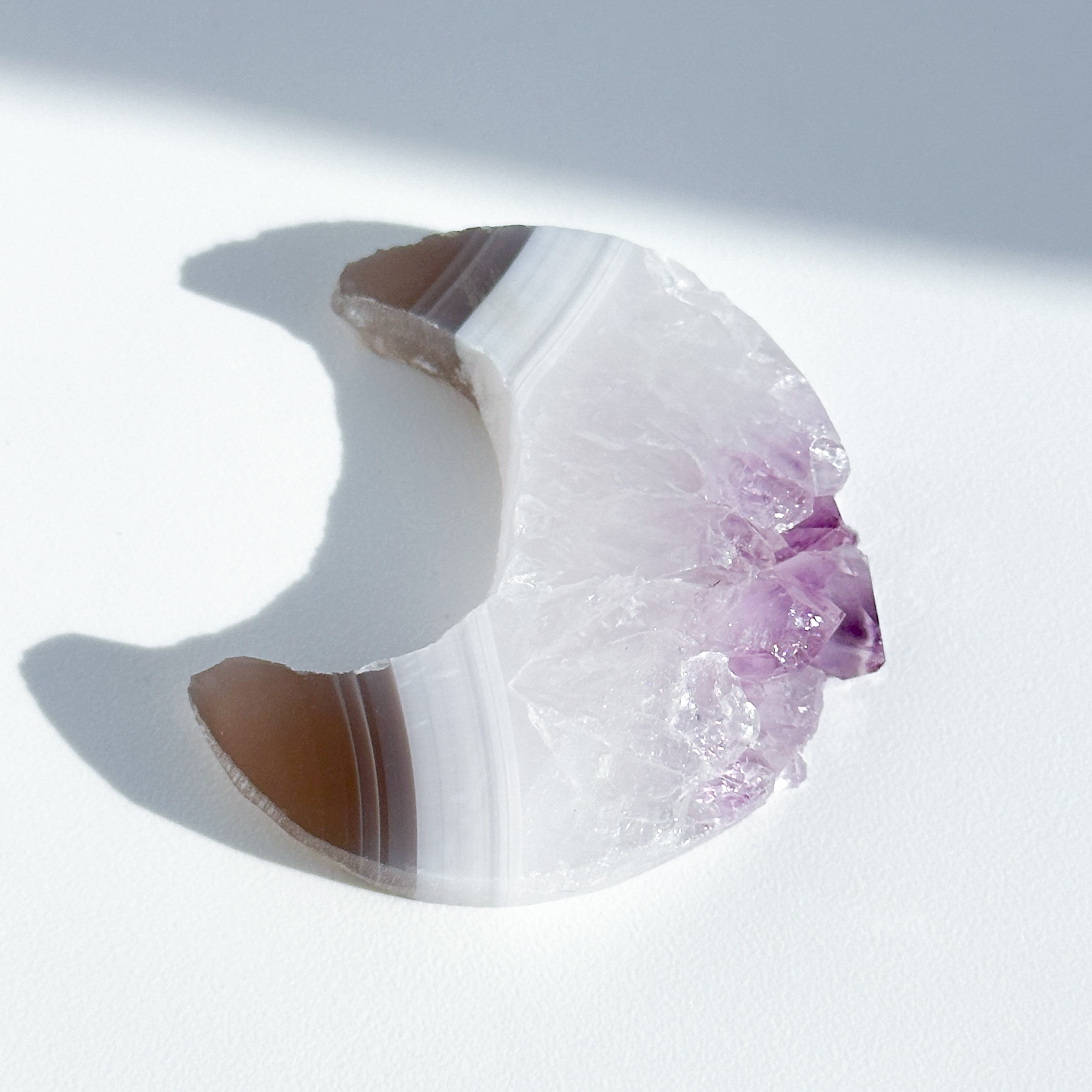 アゲート×アメジスト 月72◇ Agate × Amethyst ◇天然石・鉱物