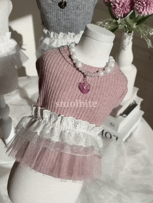 即納【smolbite】Twinkle tutu sleeveless (3color)