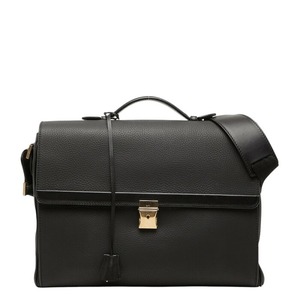 ダンヒル ブリーフケース ブラック レザー メンズ Dunhill 【中古】