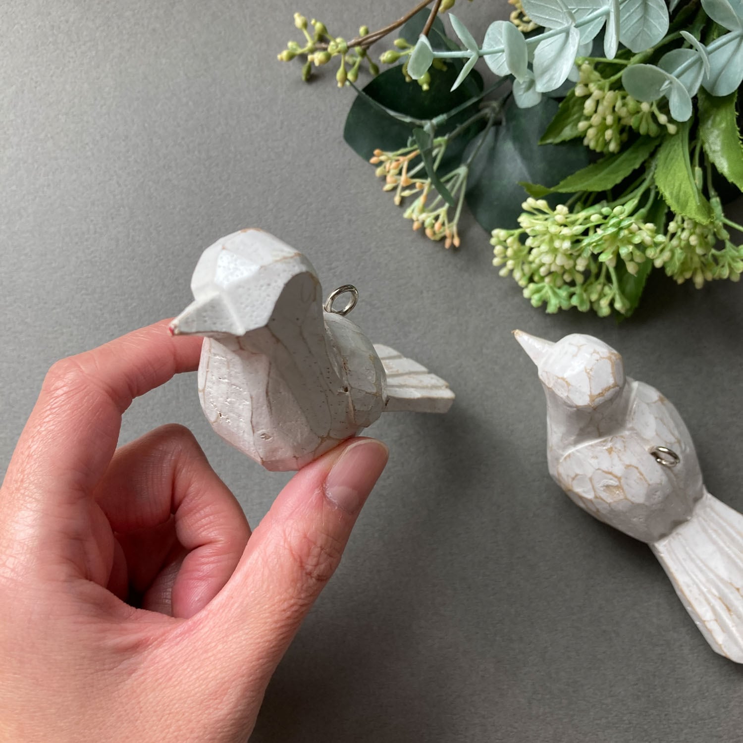 再入荷〉鳥の立体オーナメント | Dua-アクセサリーパーツショップ