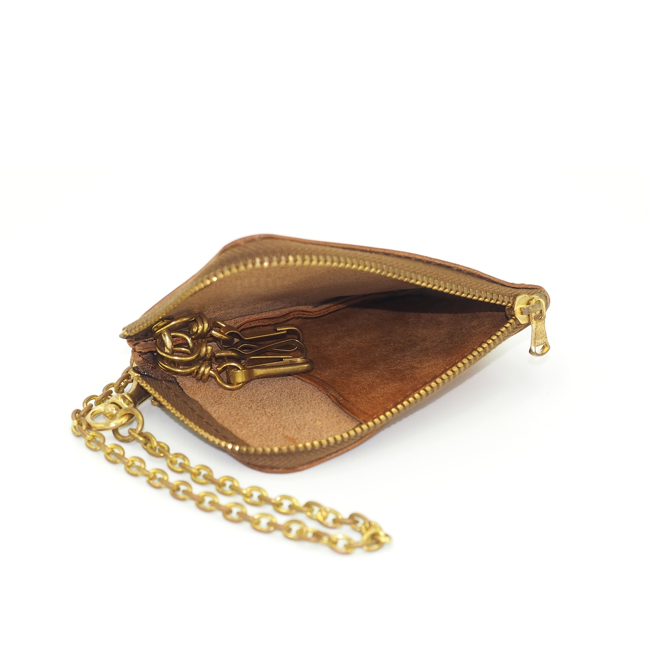 BRASS CARD KEYCASE