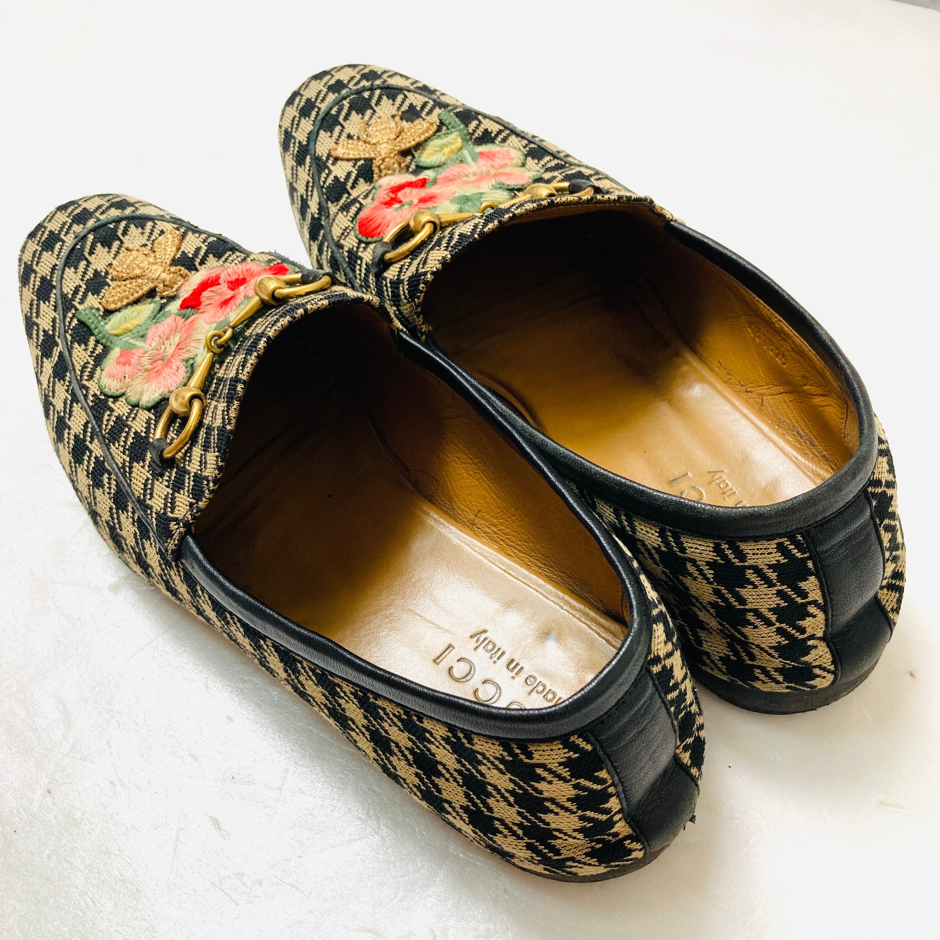 Used】GUCCI 千鳥 蜂 花 ホースビットローファー | LONELINESSEN'T Store