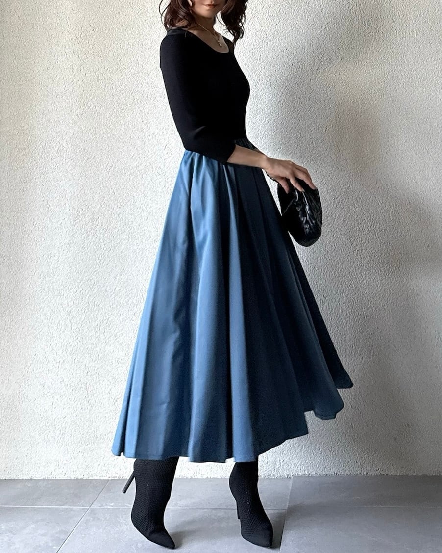 SYSORUS(シソラス) デコルテドッキングワンピース 821216 | SYSORUS