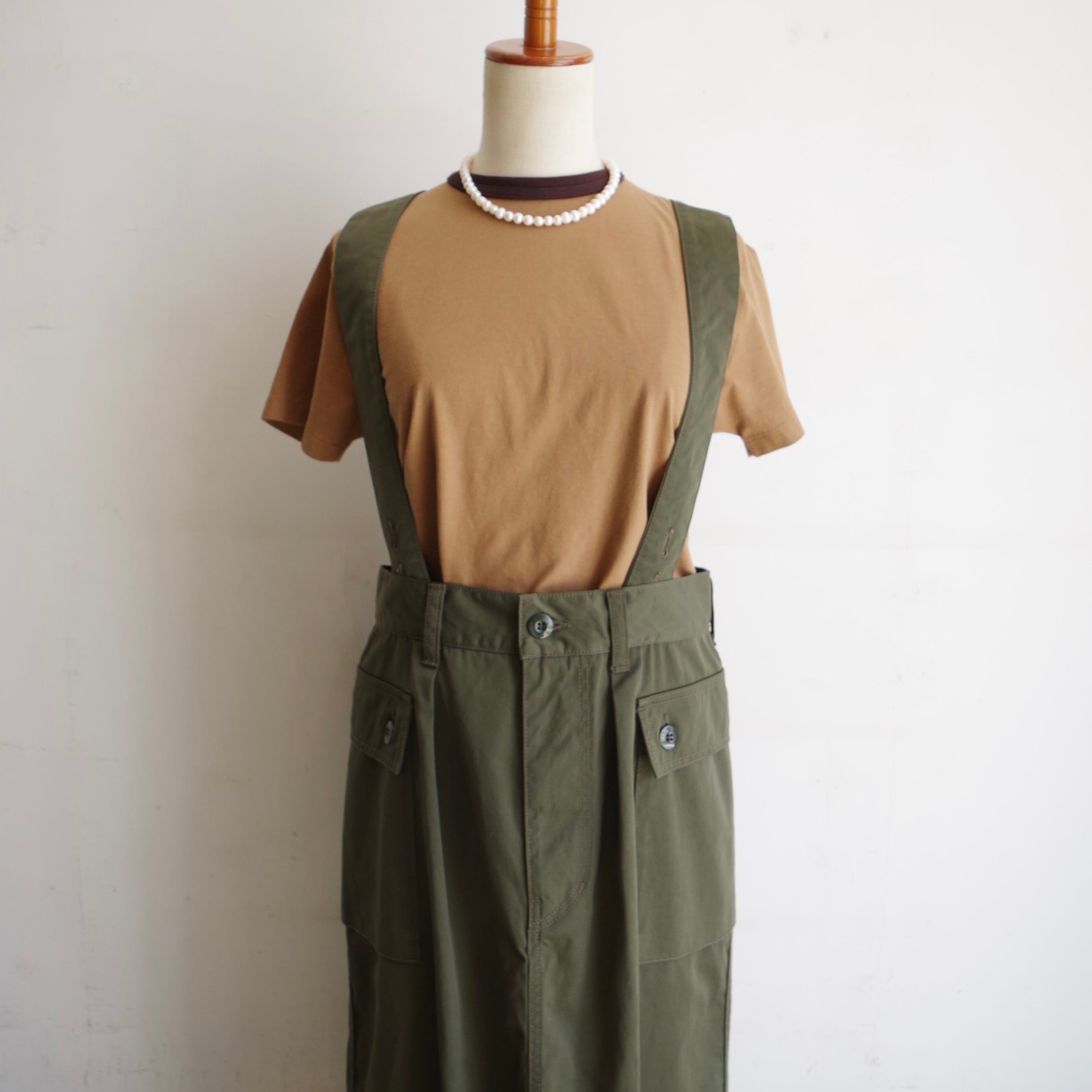 Oblada MILITARY SKIRT KHAKI | 1F Store