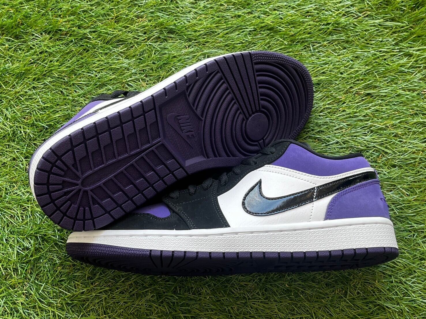 NIKE AIR JORDAN 1 LOW COURT PURPLE 553558-125 26.5cm 34485 | BRAND 