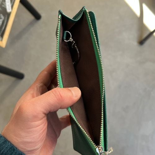 シュリンクレザー】本革 ロング フラグメントケース〈Leather Long