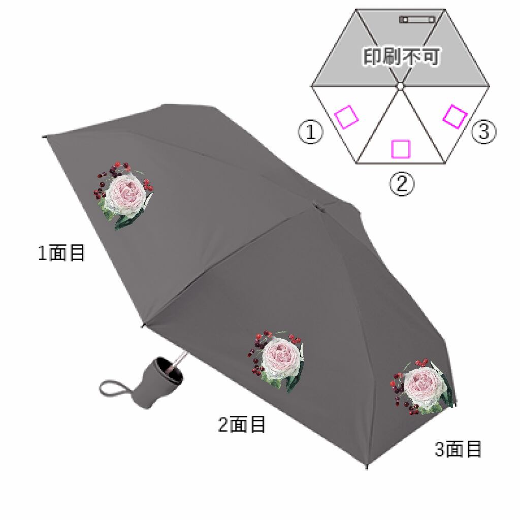 ジューンベリーとピンクのバラ