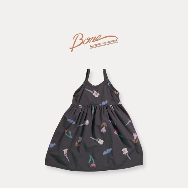 〚予約〛Cra Flower String dress <kids><Jr><mom>