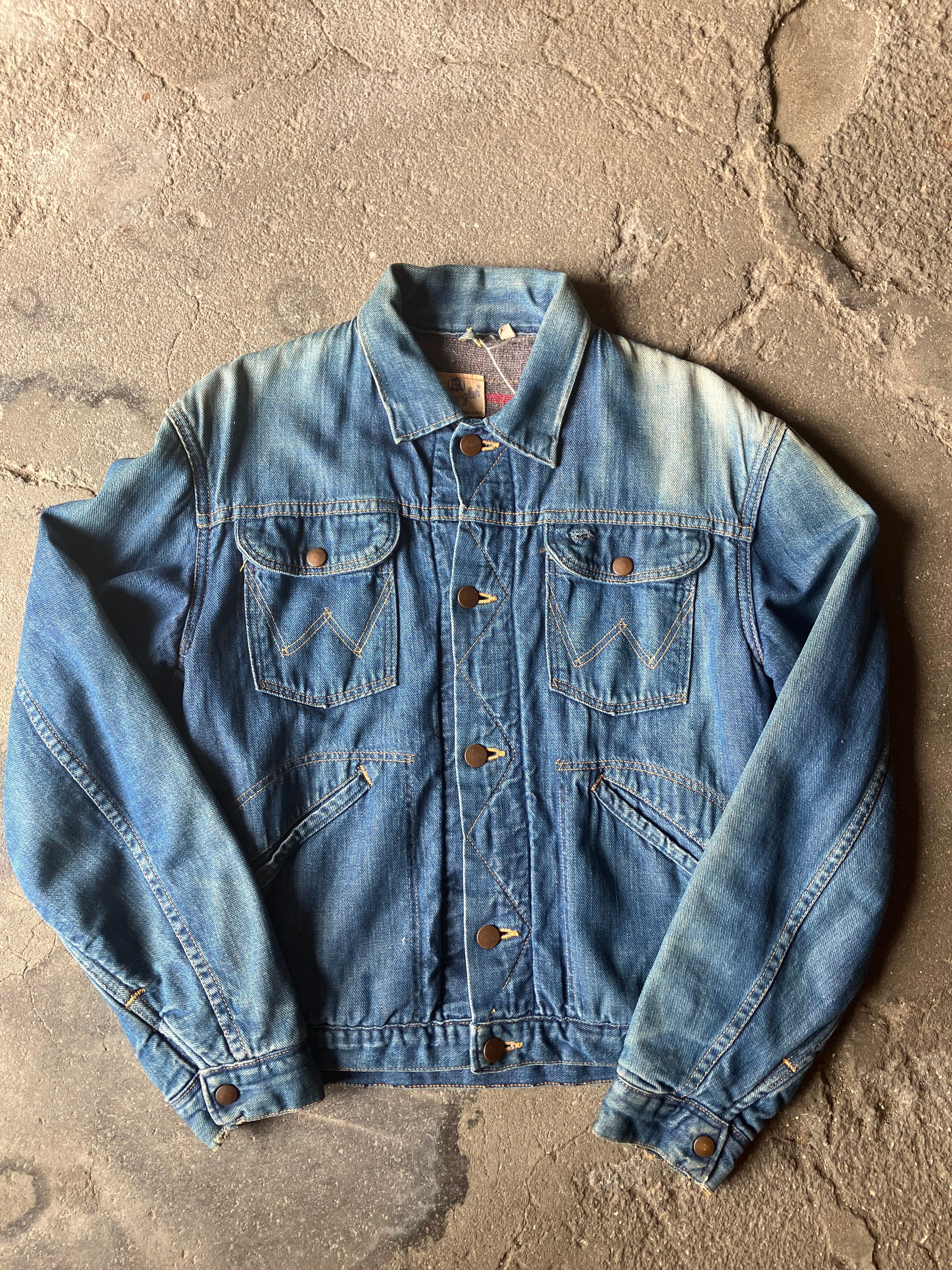 Wrangler 60susa製　デニムジャケット TRUCKER JACKET/デニムジャケット【US ORIGINAL 4 ICONS