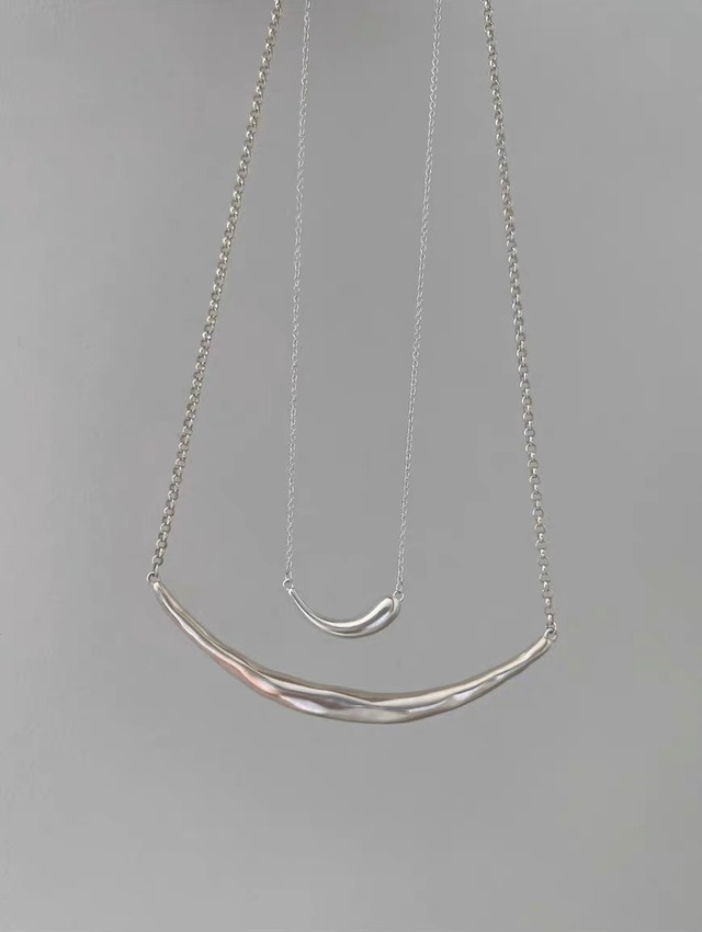 S925 LONG urban necklace (N129)