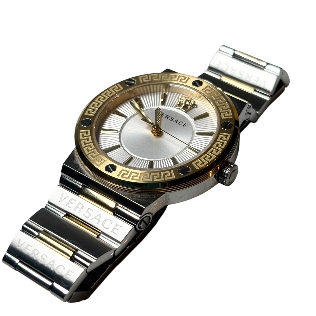 VERSACE quartz watch “Greca Logo”