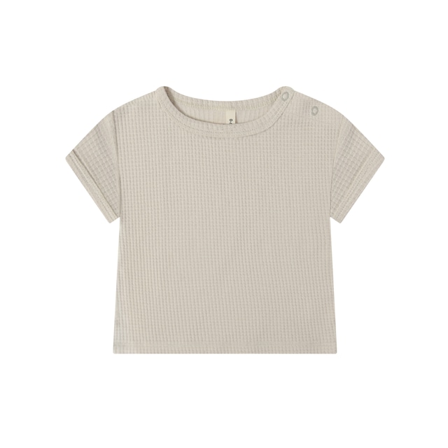 organic zoo(オーガニックズー) ／Ceramic White Waffle Boxy T-Shirt