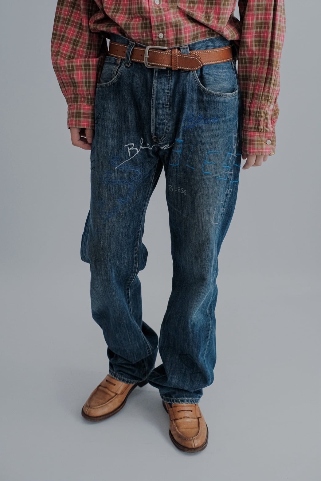BLESS】EMBROIDERY JEANS | puzzle