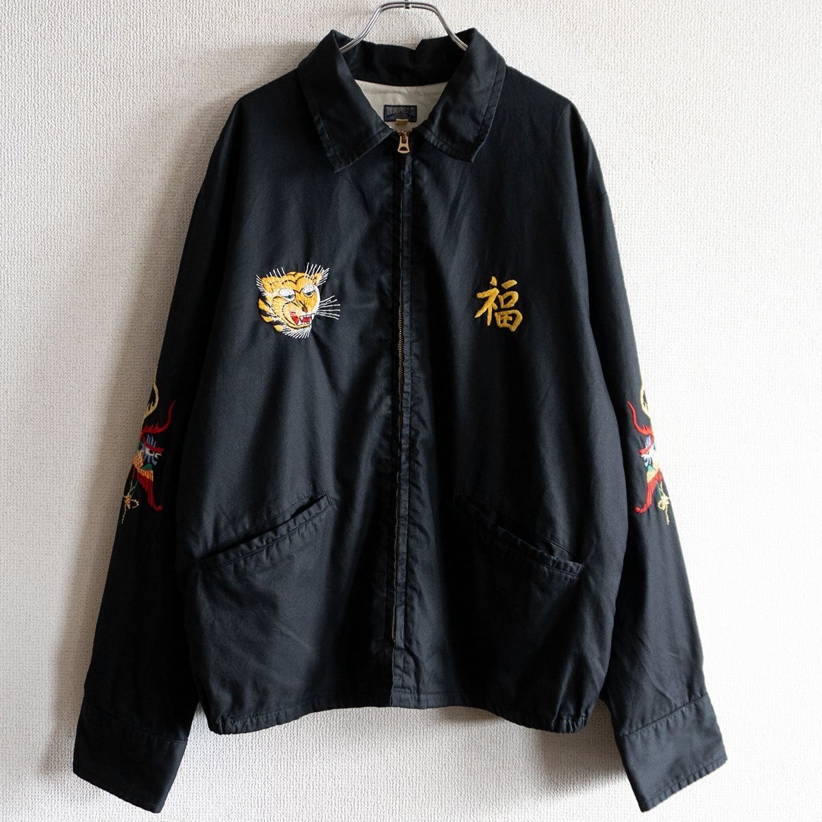 スーベニアジャケット ベトジャン TOWN CRAFT 極美品】TOWNCRAFT【Embroidery Souvenir Jacket】M スーベニア