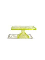 1900-20s Glass tray (Uranium glass)