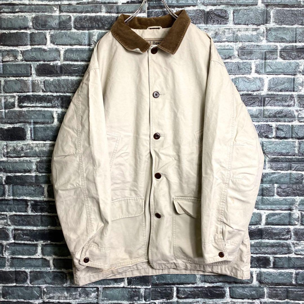 エルエルビーン☆ハンティングジャケット 古着 90s コーデュロイ 希少