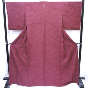 正絹・色無地・着物・一つ紋・単衣・No.200701-0429・梱包サイズ60