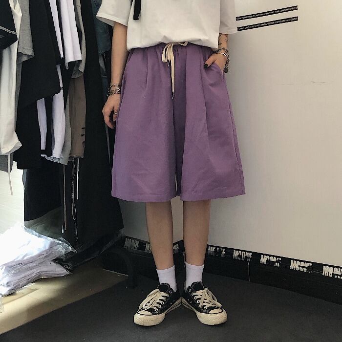 スタンダードパンツ ショーツ ルーズレディーススプリングサマーカジュアル レトロ 春物 夏物 ブルマー ケッペル60163145625