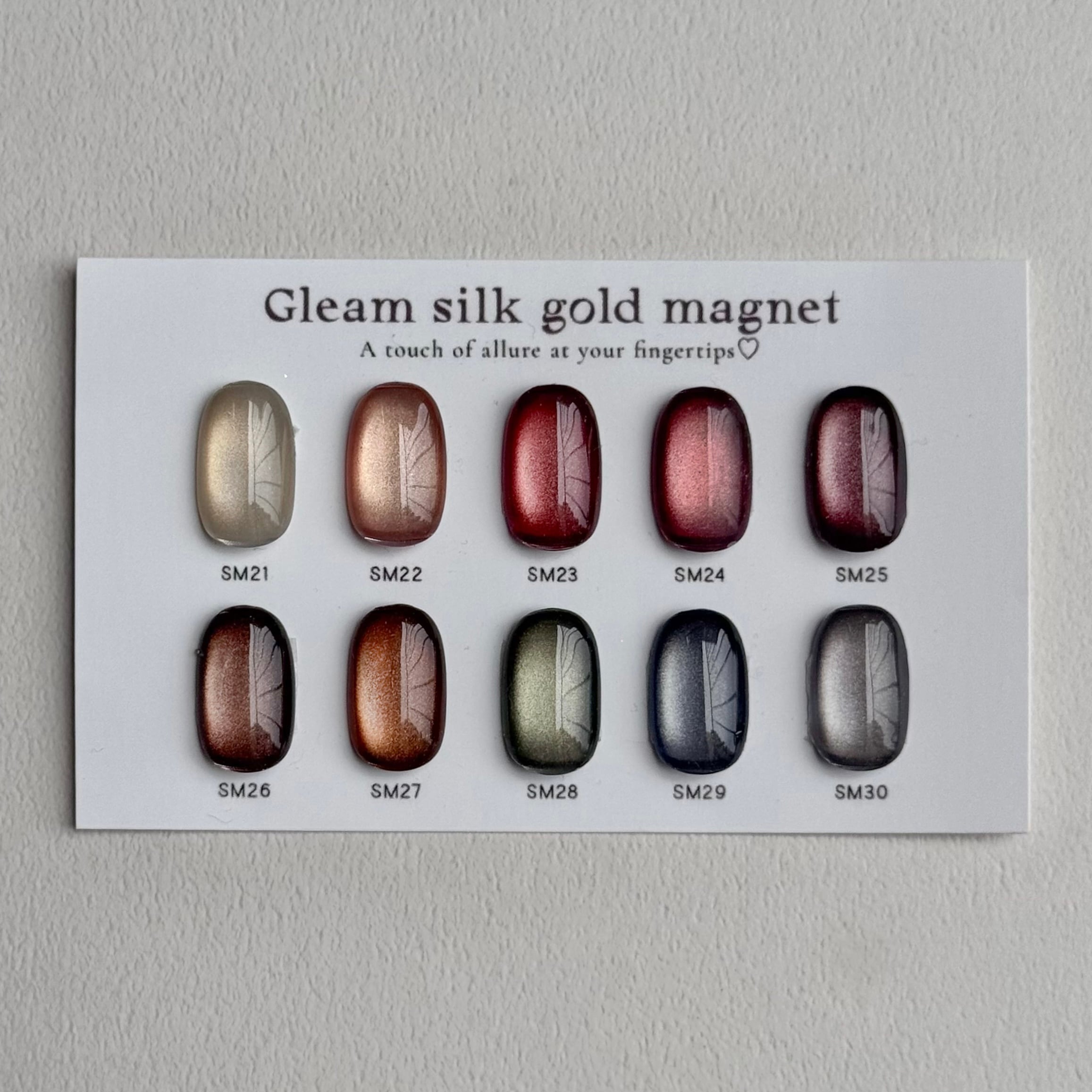 ANNUUM×MOONLIT】Gleam silk magnet gold SM21-30(ニードルブラシ付き