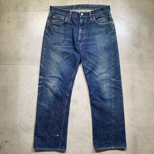 SPECIAL!! 50's 60's LEVI'S リーバイス 501ZXX デニムパンツ 紙パッチ ギャラ入り オフセット 極上色落ち ヒゲ ハチノス Big E 両面赤タブ GRIPPER セルヴィッジ W36 希少 ヴィンテージ BA-1618 RM2037H