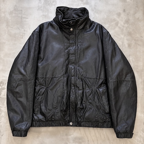 Eddie Bauer Leather Down Jacket
