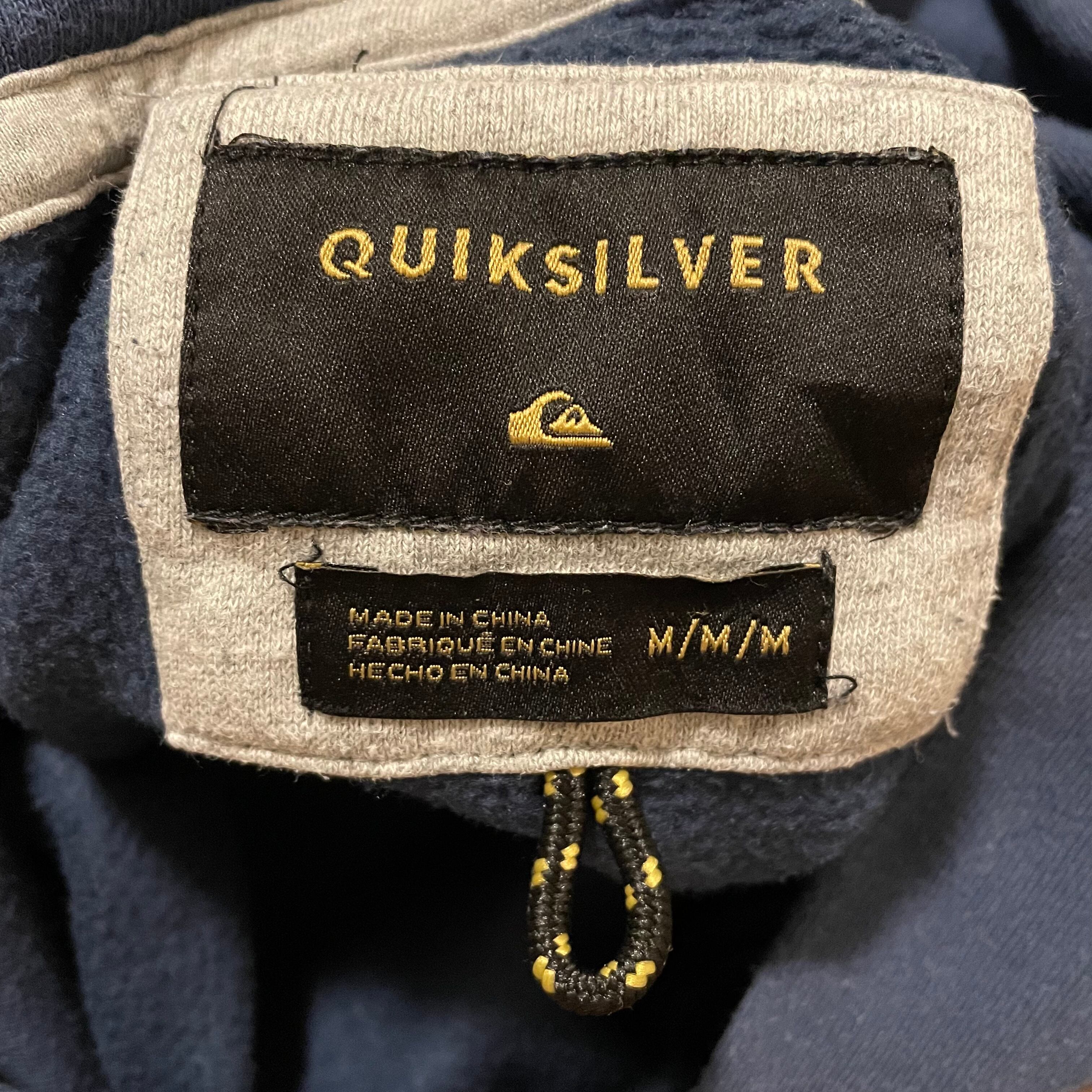 QUIKSILVER】スノボー サーフィン スウェット プルオーバー パーカー