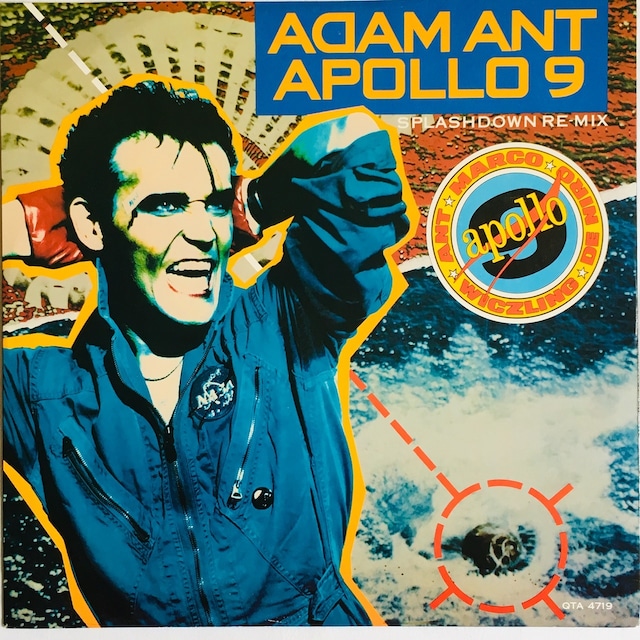 【12EP】Adam Ant ‎– Apollo 9 (Splashdown Re-Mix)